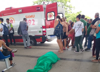 Vendedor ambulante passa mal e morre em terminal de ônibus do Parque Piauí